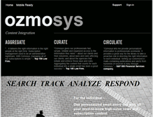 Tablet Screenshot of ozmosys.com